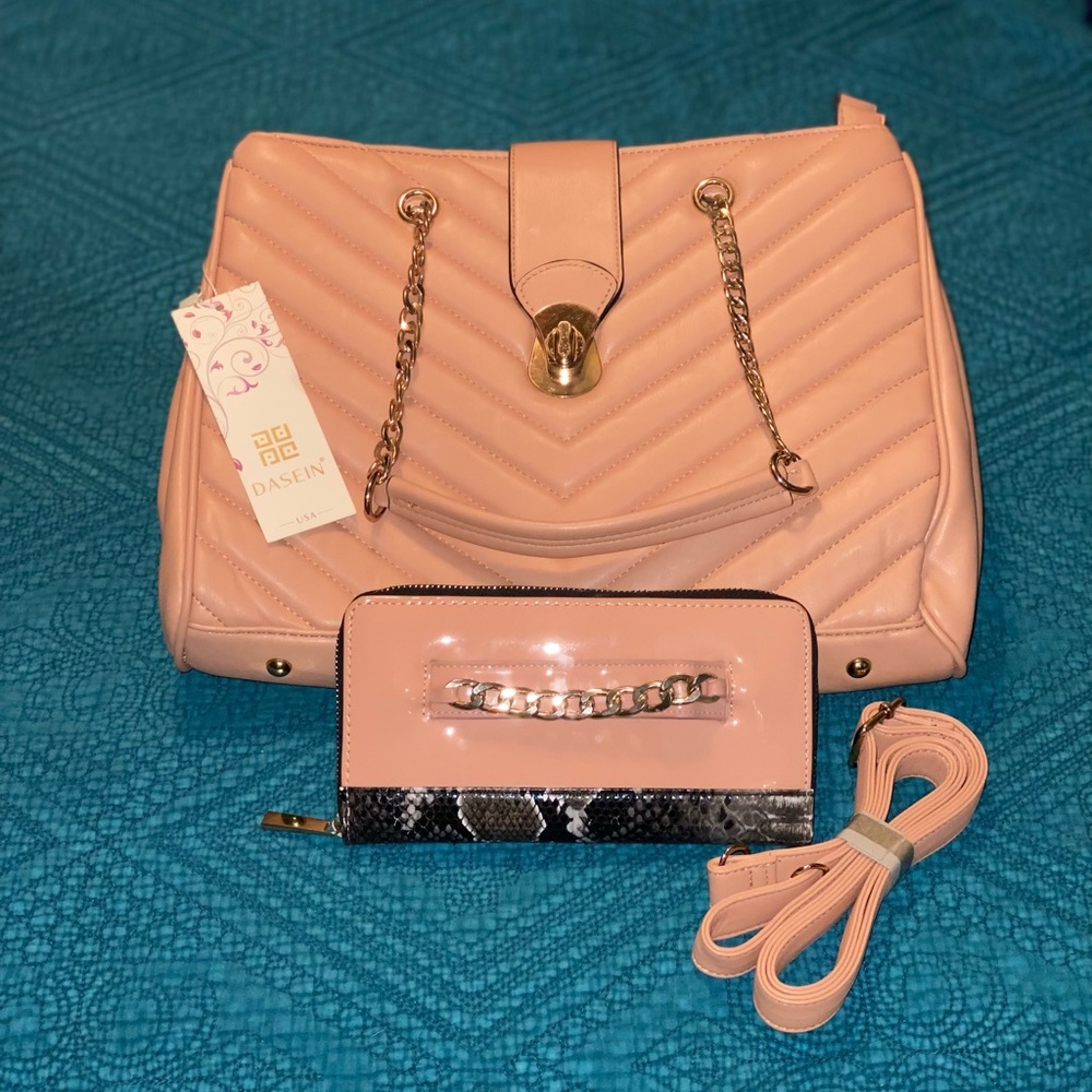 Super cute XL purse with matching wallet